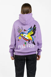 Feel Free Printed HOODIE
