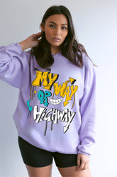 My Way Printed HOODIE