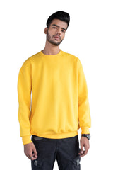 Men’s yellow oversize sweatshirt