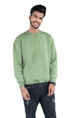 Men’s sea green oversize sweatshirt