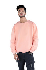 Men’s peach oversize sweatshirt
