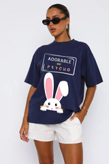 Adorable printed Oversized Tee
