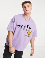 Cool Printed Oversized Tee