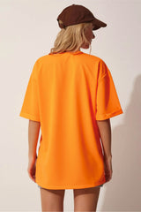 Animal Printed Oversize Tee