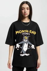 Cashless Oversize Printed Tee