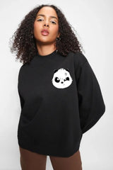 Panda Oversize Sweatshirt for women