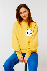 Panda Oversize Sweatshirt for women