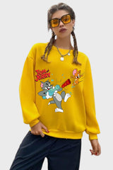 Tom and Jerry Oversize Sweatshirt