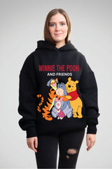 POOH Printed Oversize Hoodie