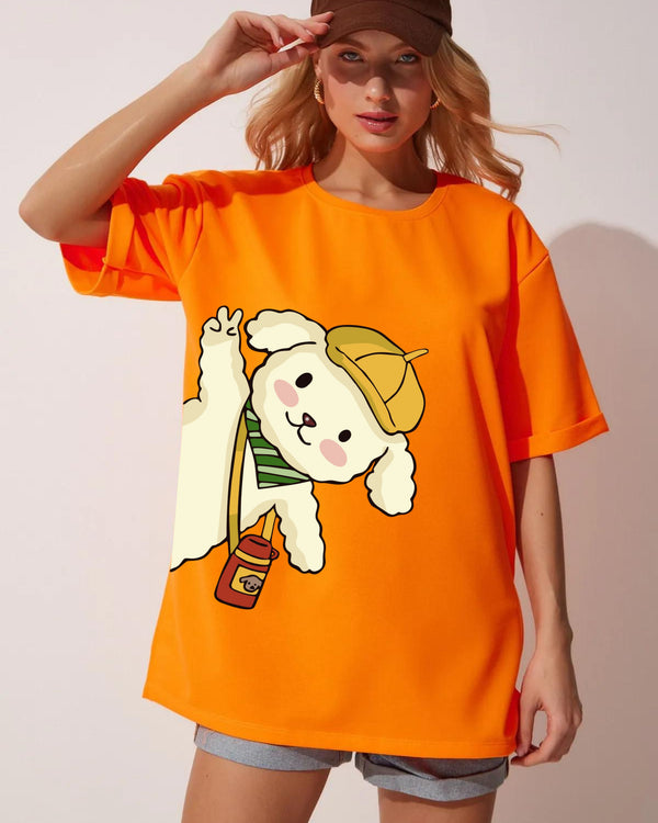 puffy me Printed Tshirt