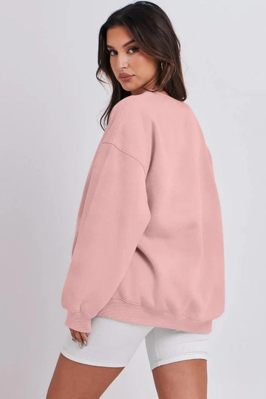 Women’s yellow oversize sweatshirt