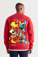 Barto printed oversize sweatshirt