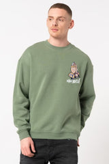 Mambaout printed oversize sweatshirt