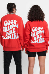 Good things couple sweatshirt