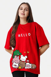 Hello Oversize T-shirt