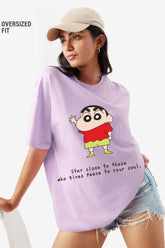 Shin-chan Printed Oversize T-shirt