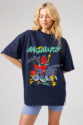 Inksankry Graphic Oversize T-shirt