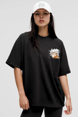 Anime printed oversize T-shIrt