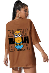 Minion Printed Oversized T-shirt