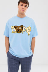 Dope teddy men oversized T-shirt