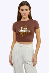 Crop: Socially Tee
