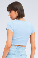 Crop: Panda Tee for women