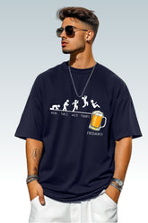 Chill Mode On Oversize Tee