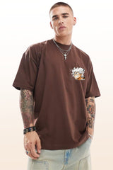 Anime Printed Oversize Tshirt