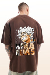 Anime Printed Oversize Tshirt