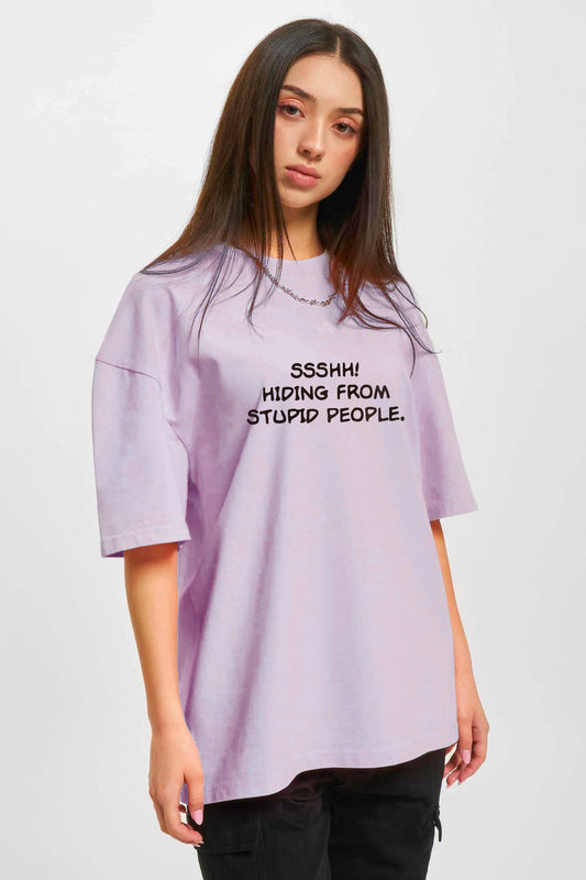 Minion Printed Oversized T-shirt