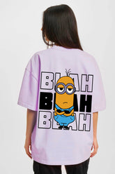 Minion Printed Oversized T-shirt