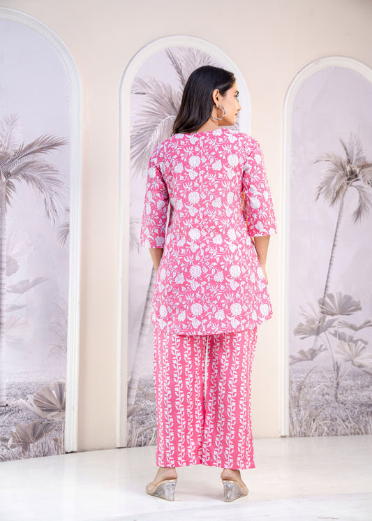 Printed Cord Set for women
