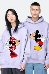 Lavender MICKEY MINNIE HOODE