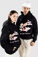 Mickey Together Black HOODIE COUPLE