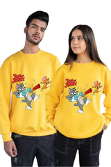 TOM & JERRY oversize Sweatshirt for couple