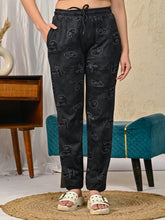 Grey Printed Pajamas for women