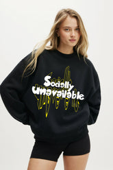 Socially Printed Sweatshirt