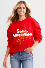 Socially Printed Sweatshirt