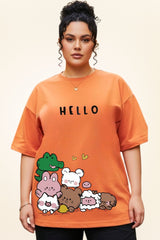 Hello Oversize Tshirt