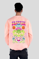 Trippin printed oversize sweatshirt