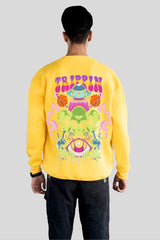 Trippin printed oversize sweatshirt