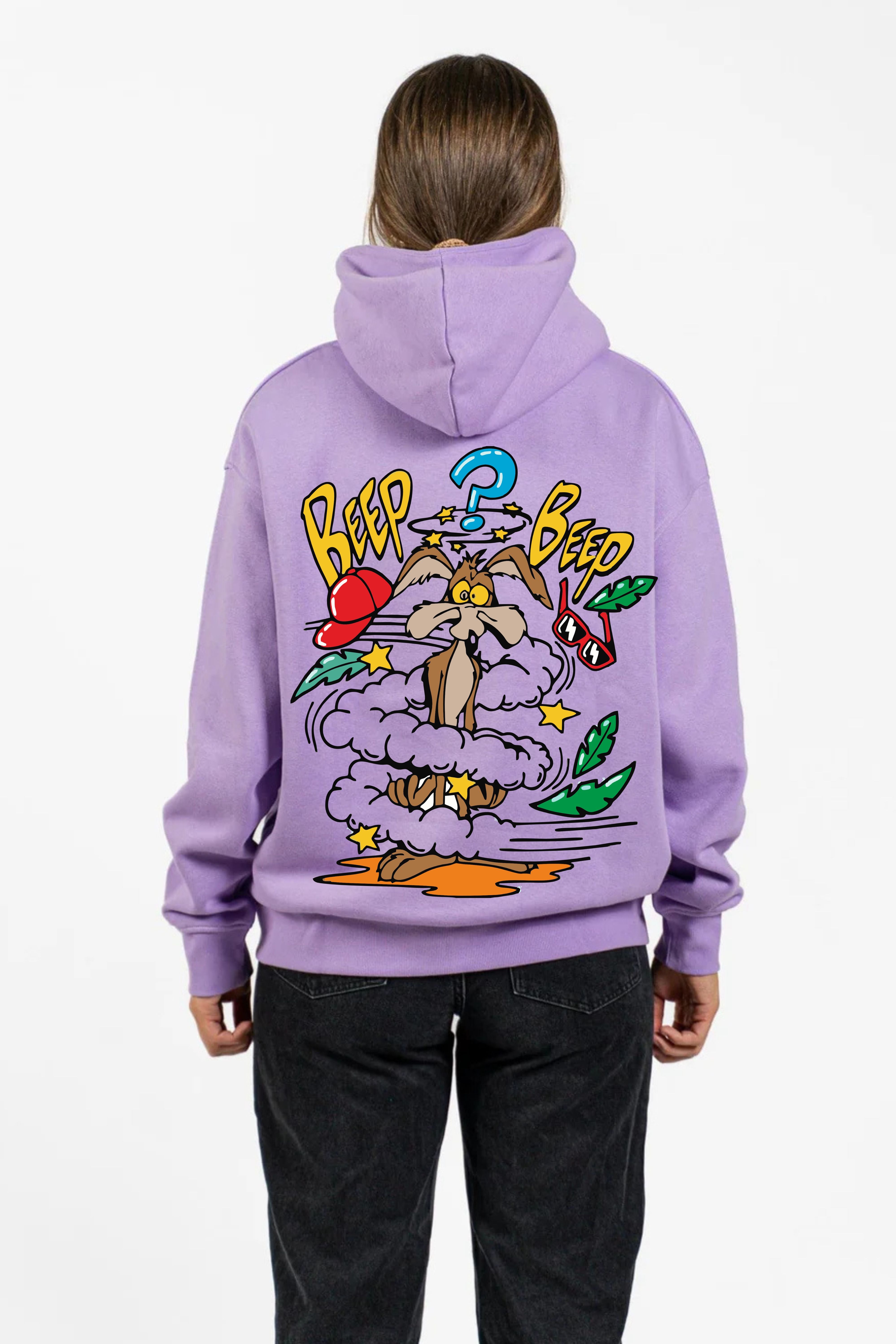 Beep Beep Printed HOODIE