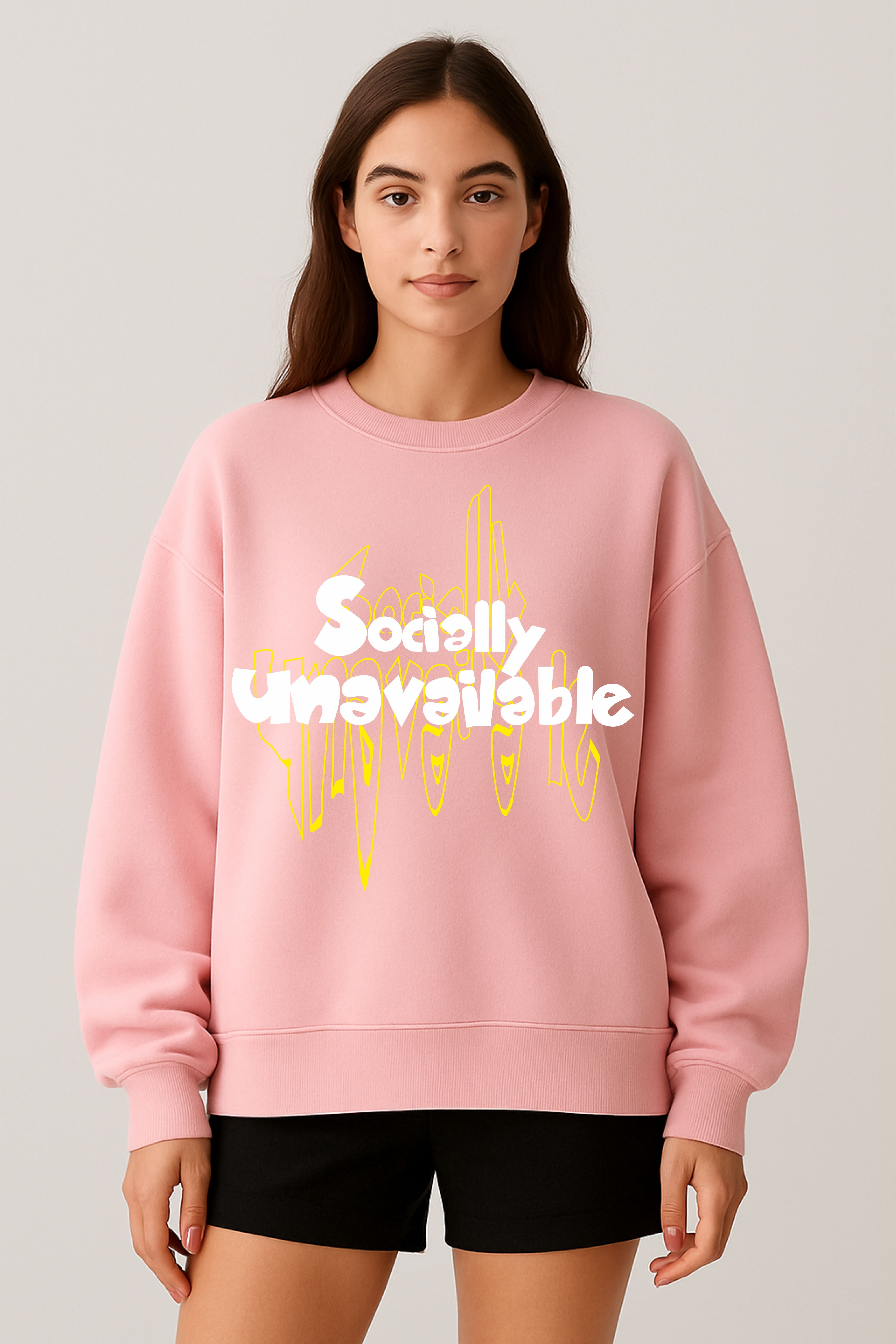 Socially Printed Sweatshirt