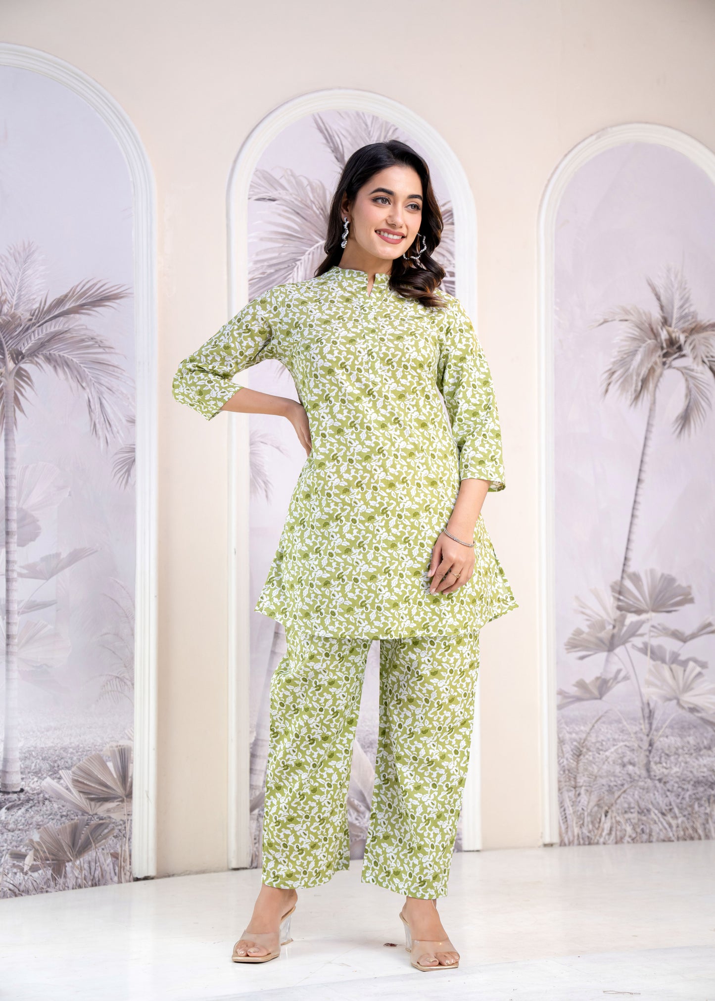 Printed Long Cord set