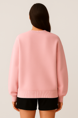 White Panda Oversized Hoodie Women