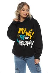 My Way Printed HOODIE