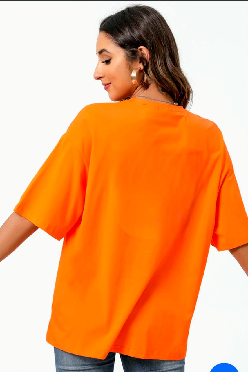 Cashless Oversize Printed Tee