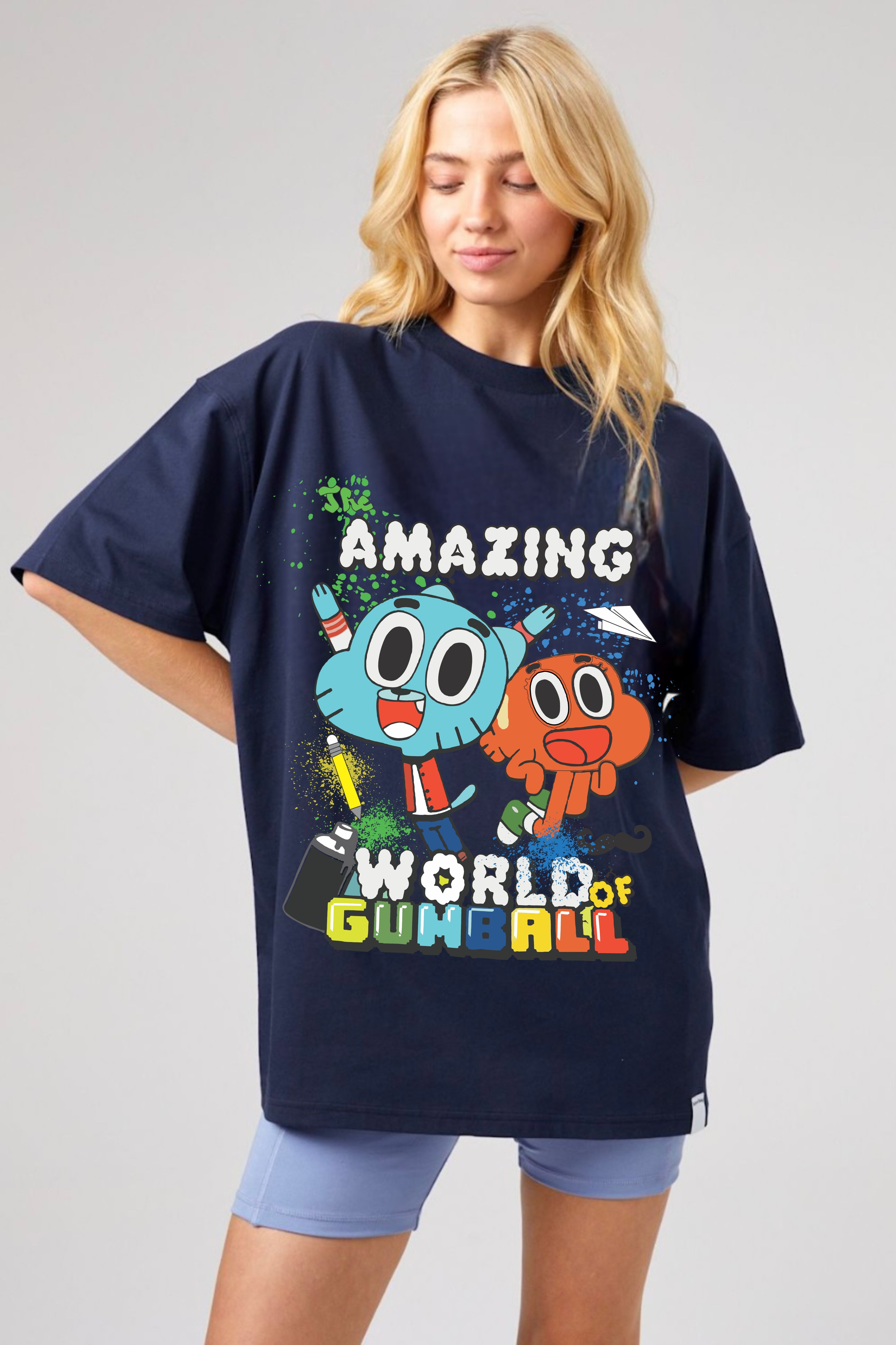 Gumball Printed Oversize T-shirt