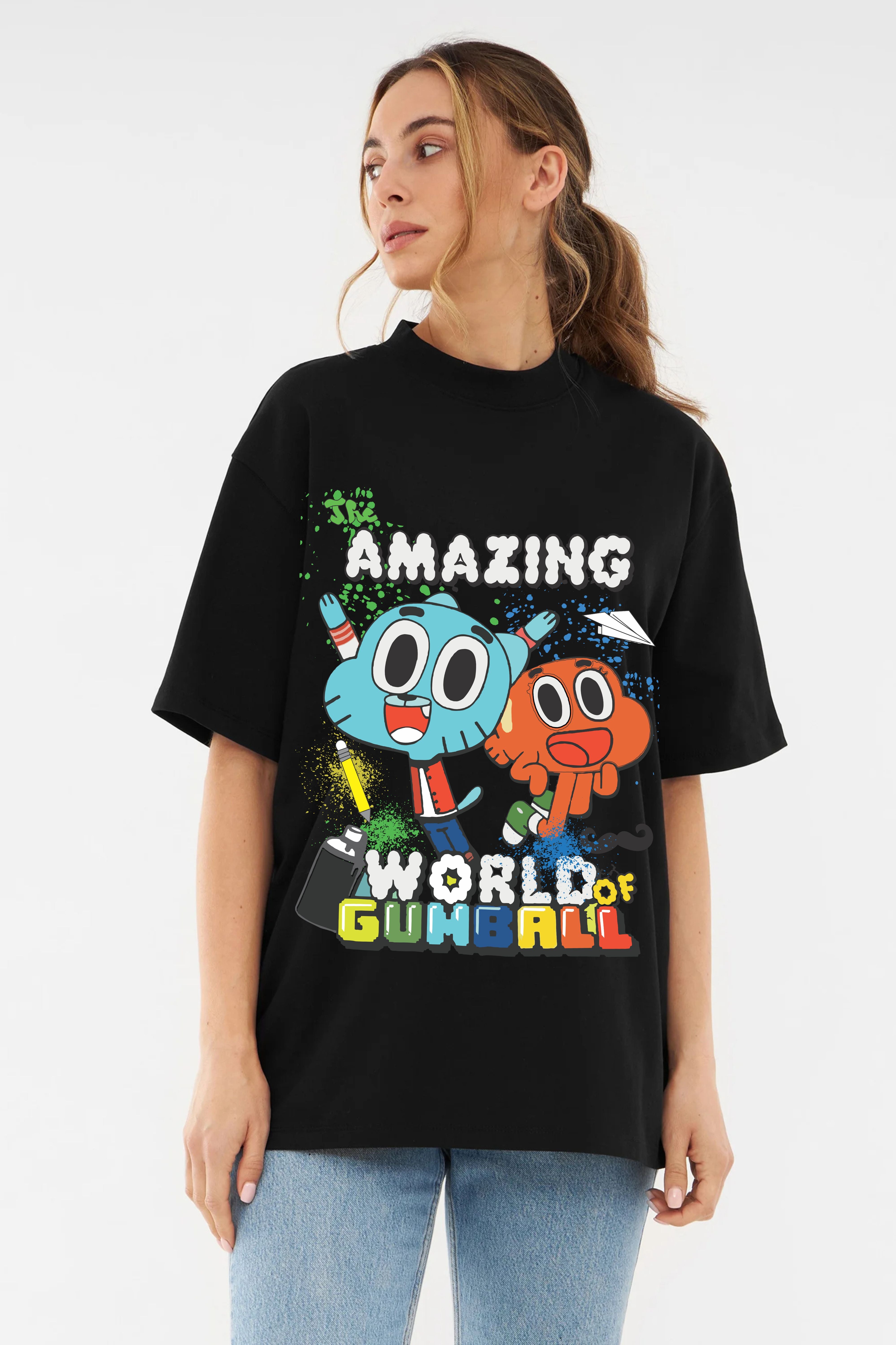 Gumball Printed Oversize T-shirt