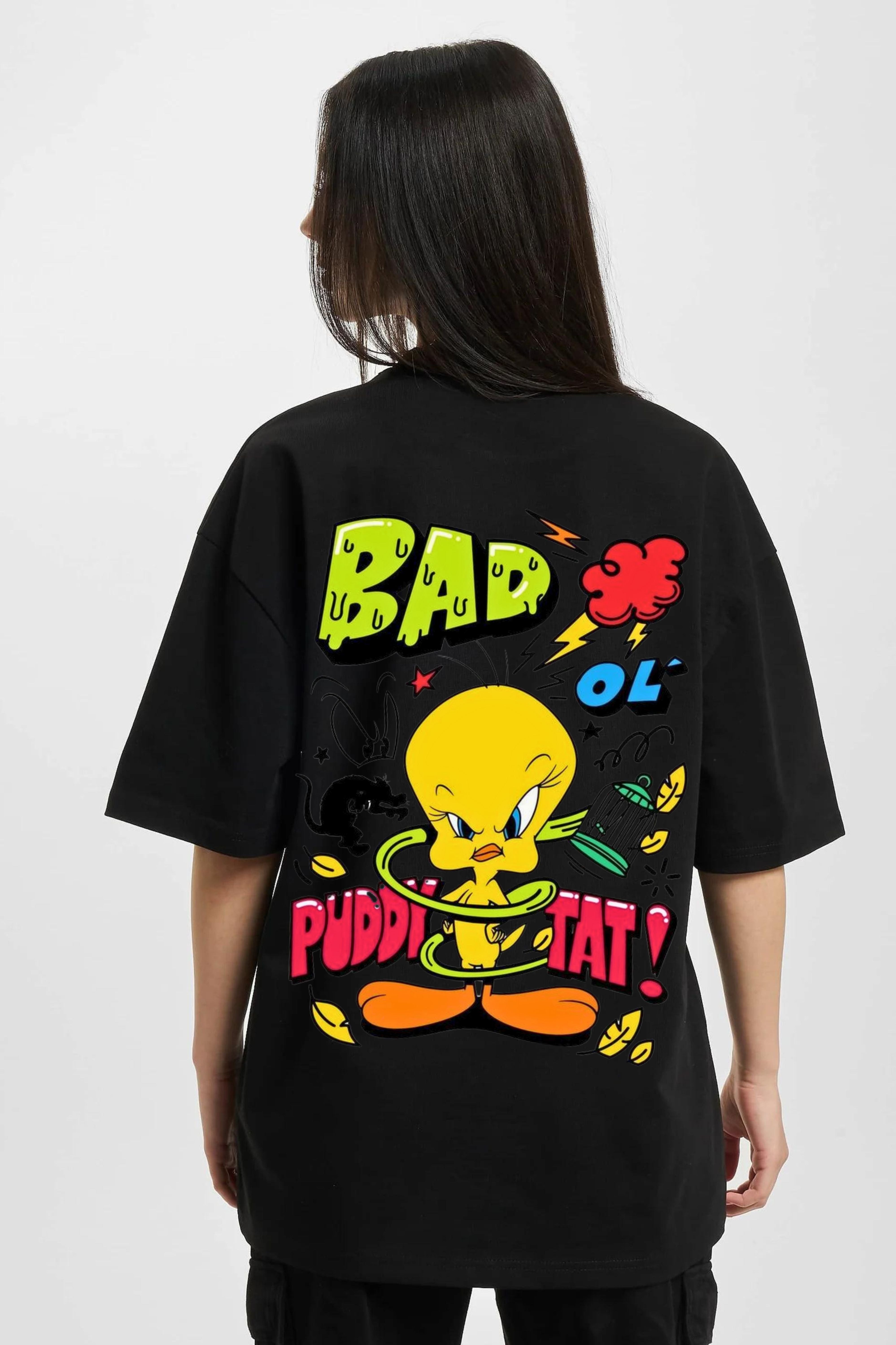 Bad ol Putty Tat Oversized T-shirt